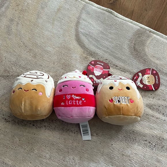 Squishmallows Other - BUNDLE (3) NWT Cafe Squishmallows Chanel and Beata